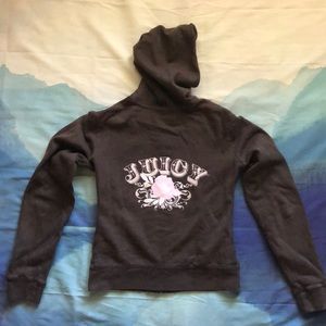 juicy couture rhinestone hoodie xl